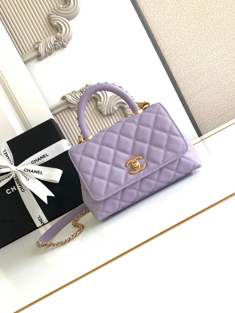 Ch**el top handle bags